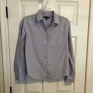 Banana Republic Button Down Cotton Blend Shirt MED
